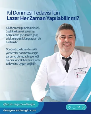 Kıl dönmesi lazer tedavisi kimlere uygulanır