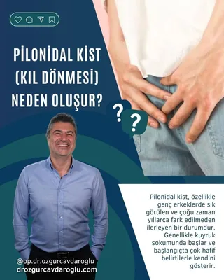 Pilonidal kist neden oluşur