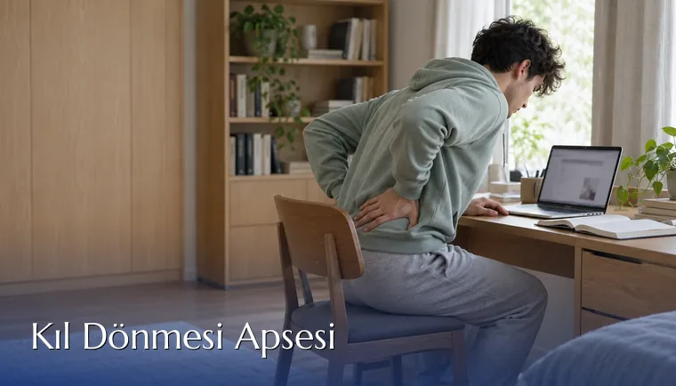Kıl dönmesi apsesi drenaj İzmir