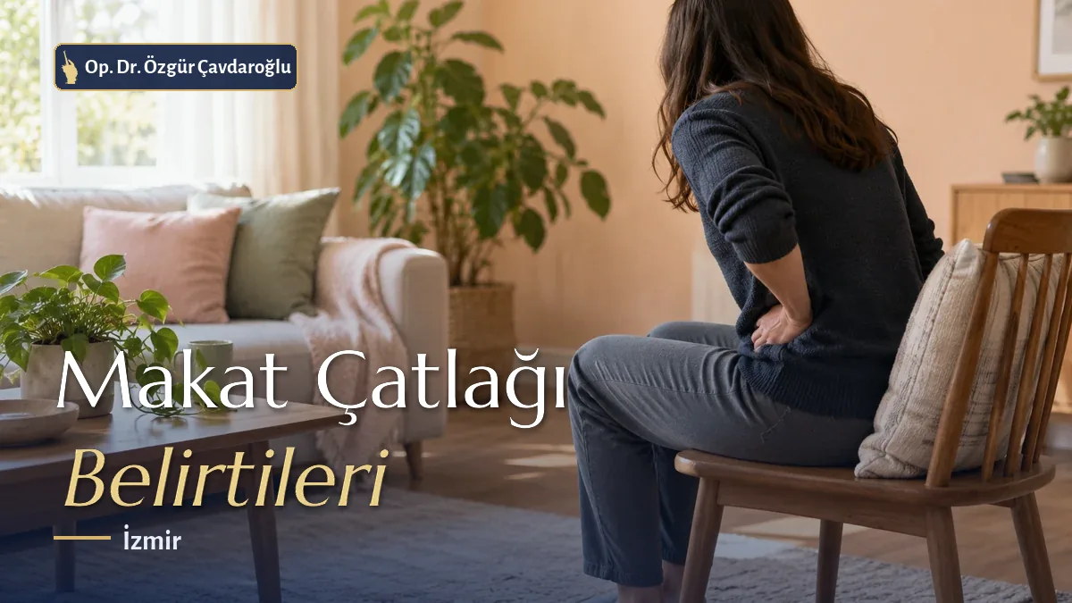 Makat çatlağı belirtileri