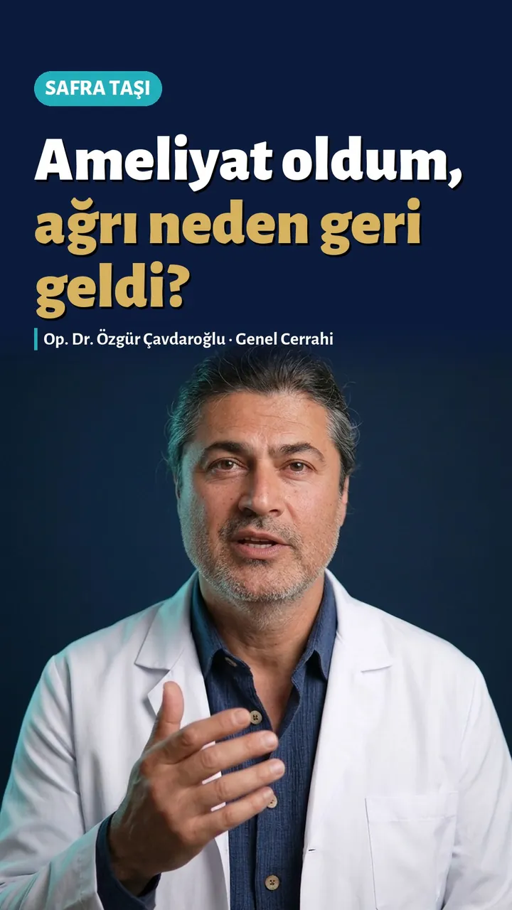 Safra kesesi taşı videosu, Op. Dr. Özgür Çavdaroğlu İzmir genel cerrahi