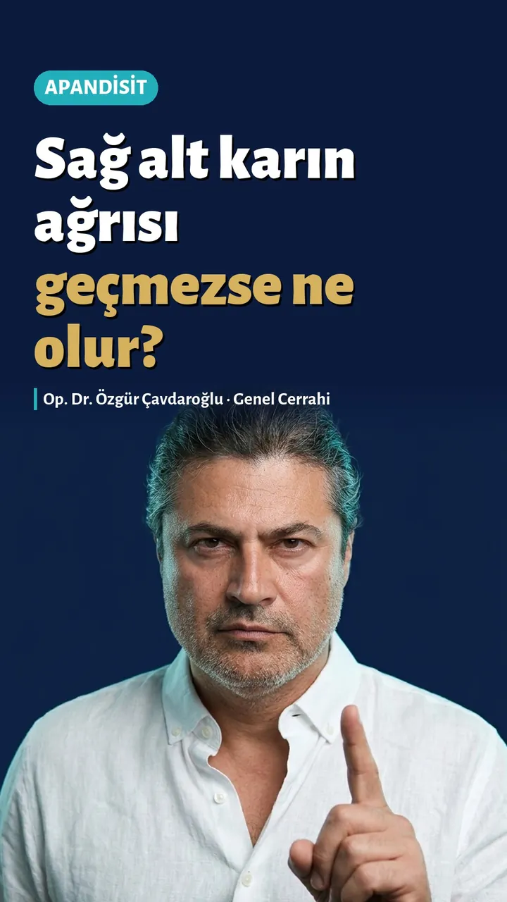 Apandisit videosu, Op. Dr. Özgür Çavdaroğlu İzmir genel cerrahi